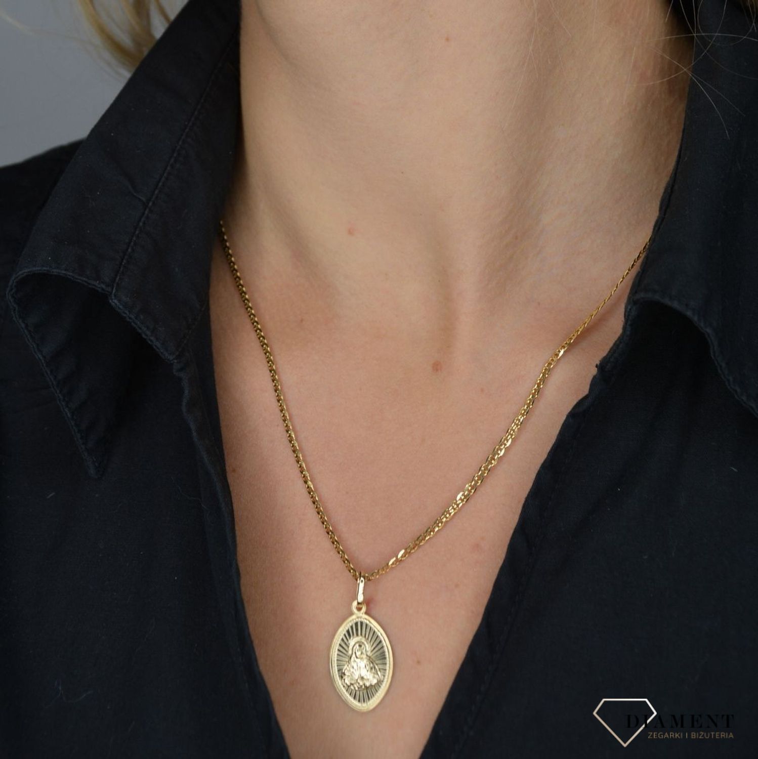 Złoty łańcuszek 585 gucci 2,5 mm DIA-LAN-1208-585 2,5mm ✅ Złoty łańcuszek o delikatnym splocie gucci ✅.jpg